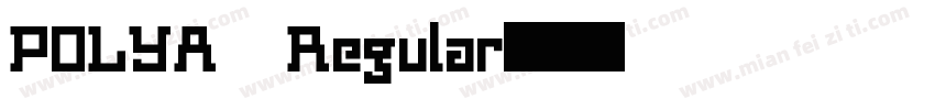 POLYA Regular字体转换